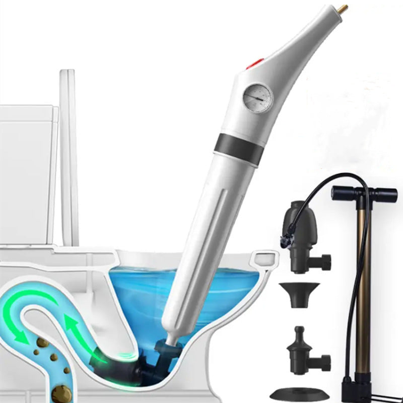 Toilet Plungers High Pressure Air Drain Blaster Gun - Best Home Bargains