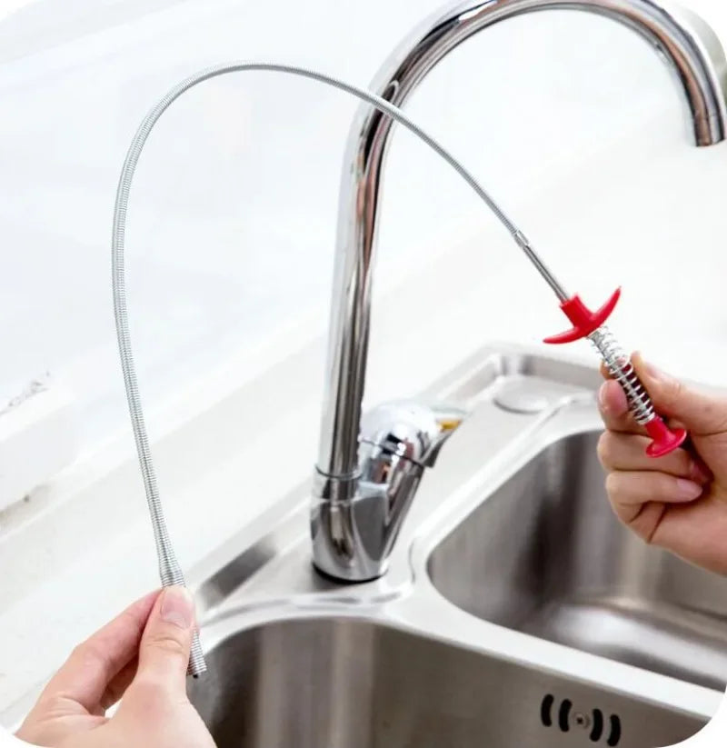 Four-Claw Pipe Opener – Telescopic Drain Cleaning Tool for Home & Bathroom - Best Home Bargains