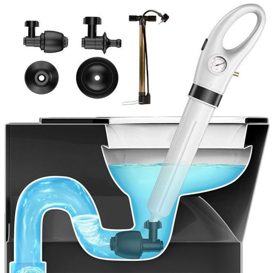 Toilet Plungers High Pressure Air Drain Blaster Gun - Best Home Bargains