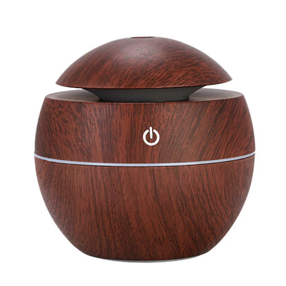 Ultrasonic Wood Aroma Diffuser & Cool Mist Humidifier – Bedroom Essential - Best Home Bargains