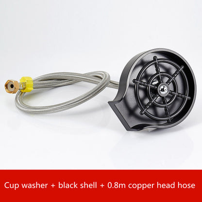 High-Pressure Cup Washer – Automatic Spray Faucet for Coffee Pitchers & Cups - Best Home Bargains
